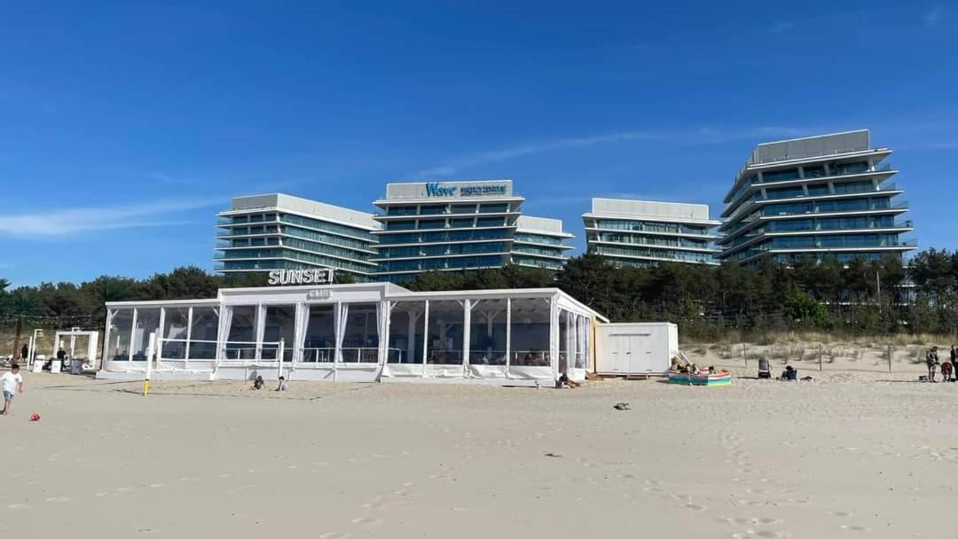 Wave - Sea Salt Apartment - Pools&Spa ミエンジズドロイェ エクステリア 写真
