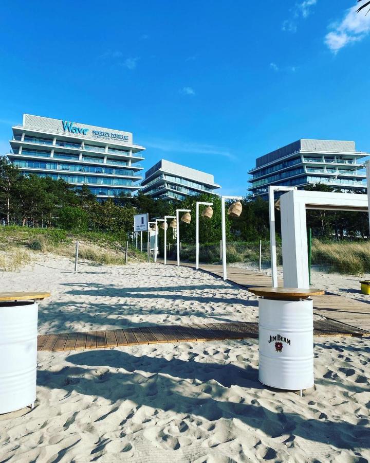 Wave - Sea Salt Apartment - Pools&Spa ミエンジズドロイェ エクステリア 写真